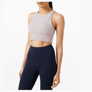 Lululemon Ebb to Train Longline Sports Bra